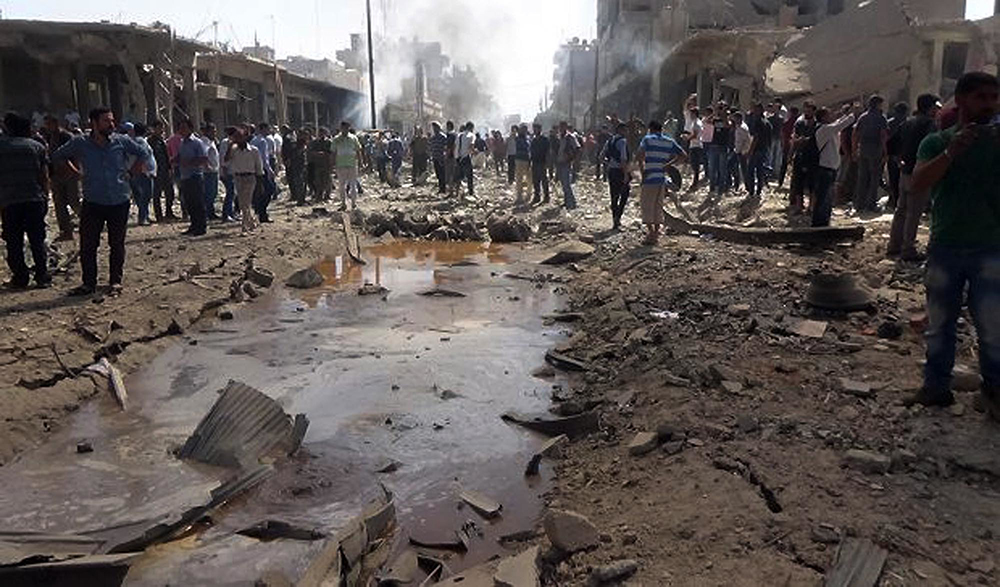 敘利亞炸彈襲擊44死171傷