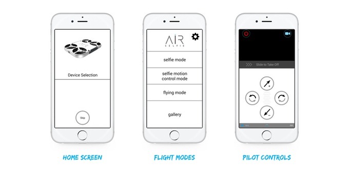 AirSelfie 迷你航拍機新境界