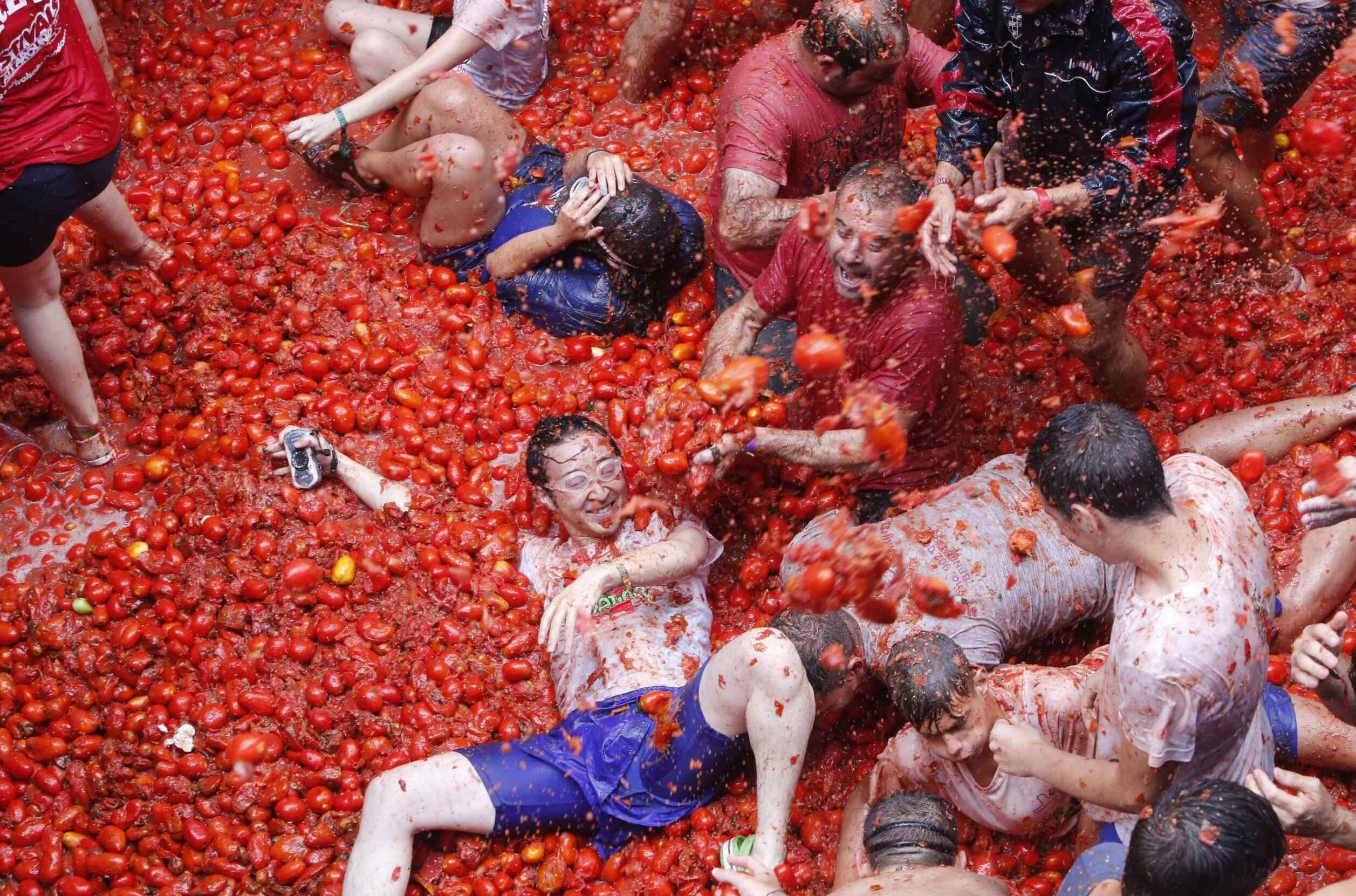 西班牙番茄大戰萬人狂歡