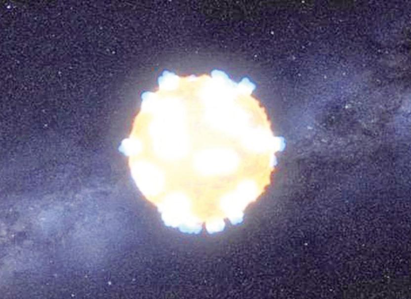 首次捕捉超新星爆炸