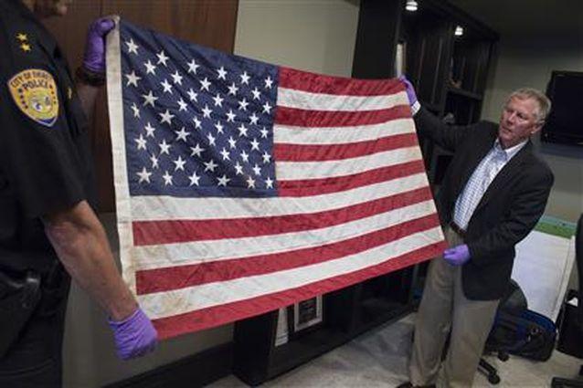 911美國國旗失蹤15年後重現