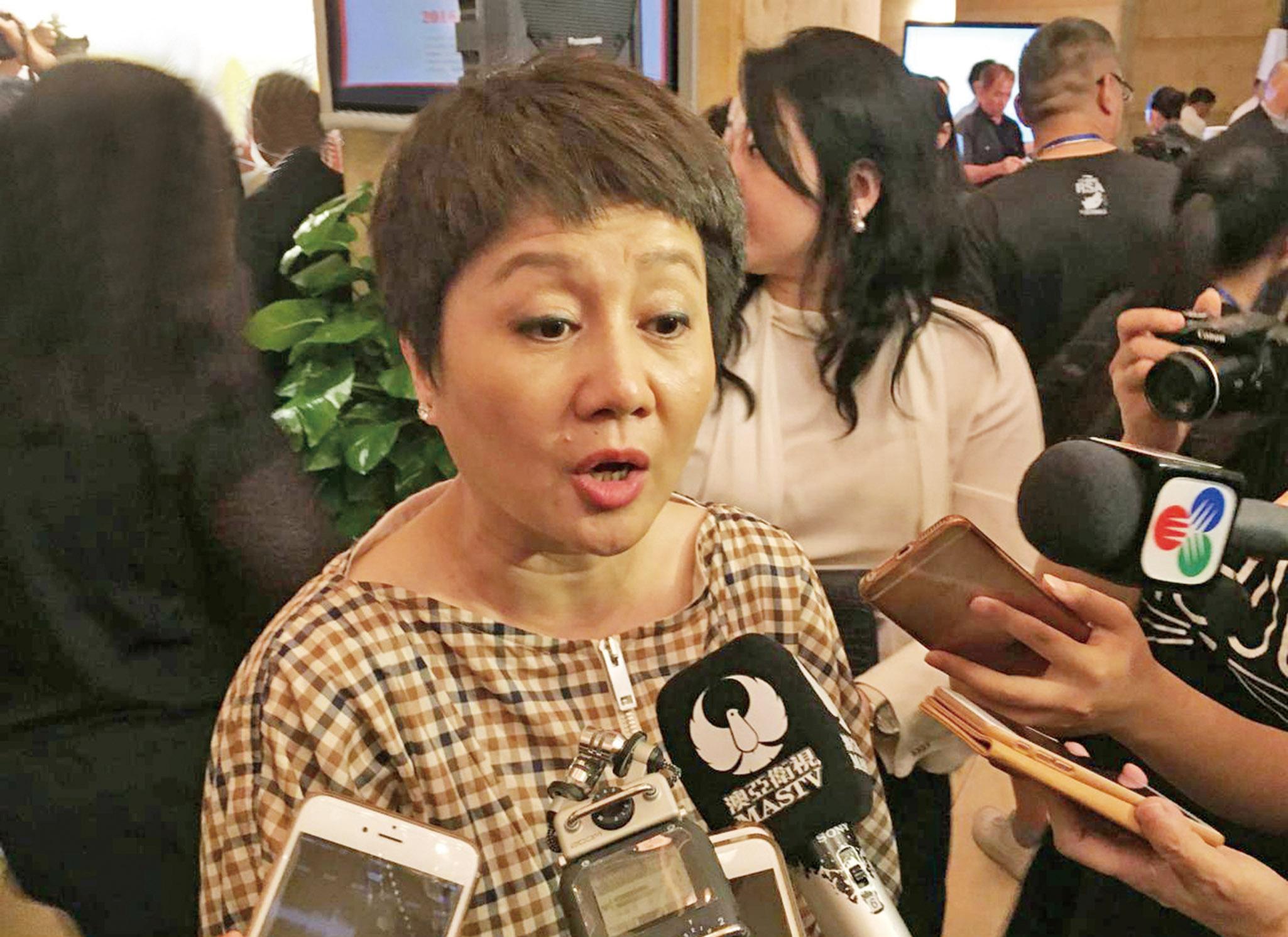 梁安琪稱視政府提供地方