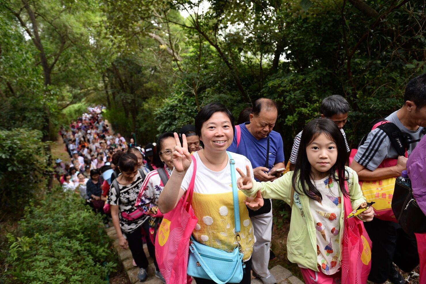 逾兩千人參與秋季行山樂