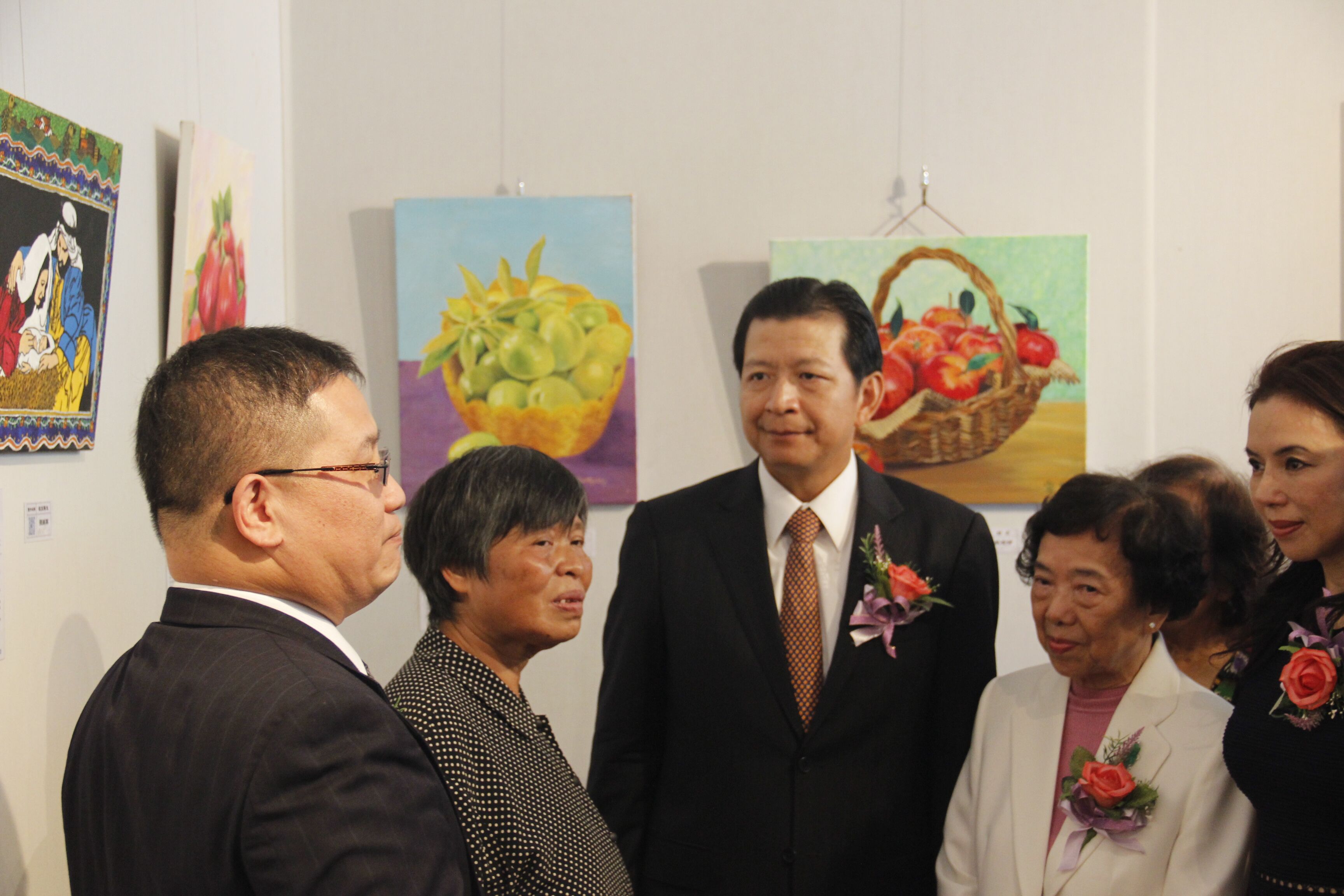 台澳身障藝術家創作展開幕