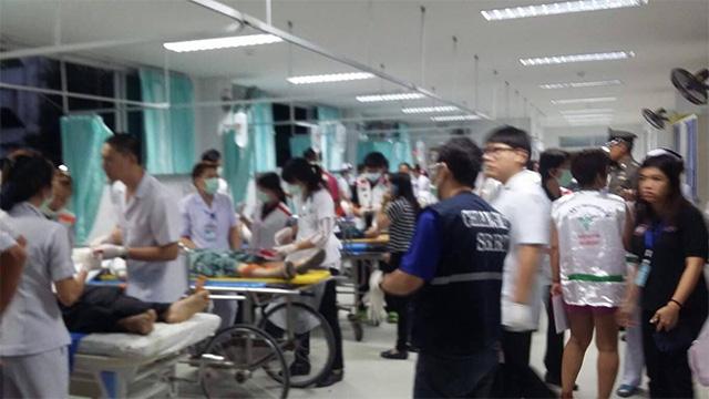 11名中國遊客受傷