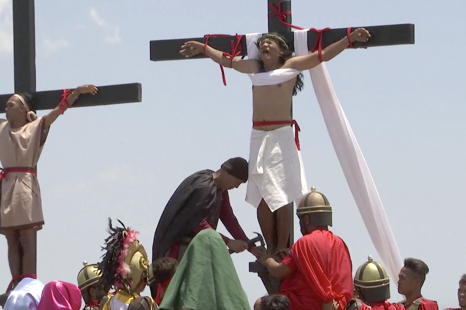 菲律賓人體驗耶穌受難