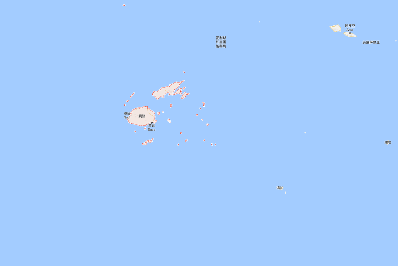 斐濟湯加發生6級以上強震