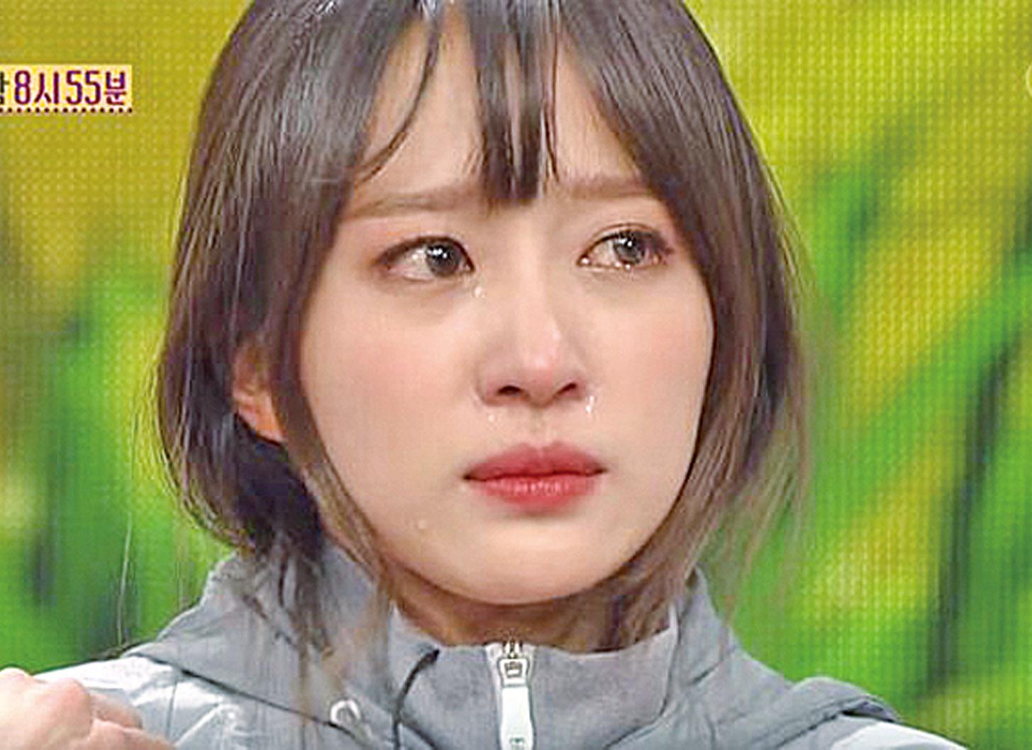 連番落淚被批造作