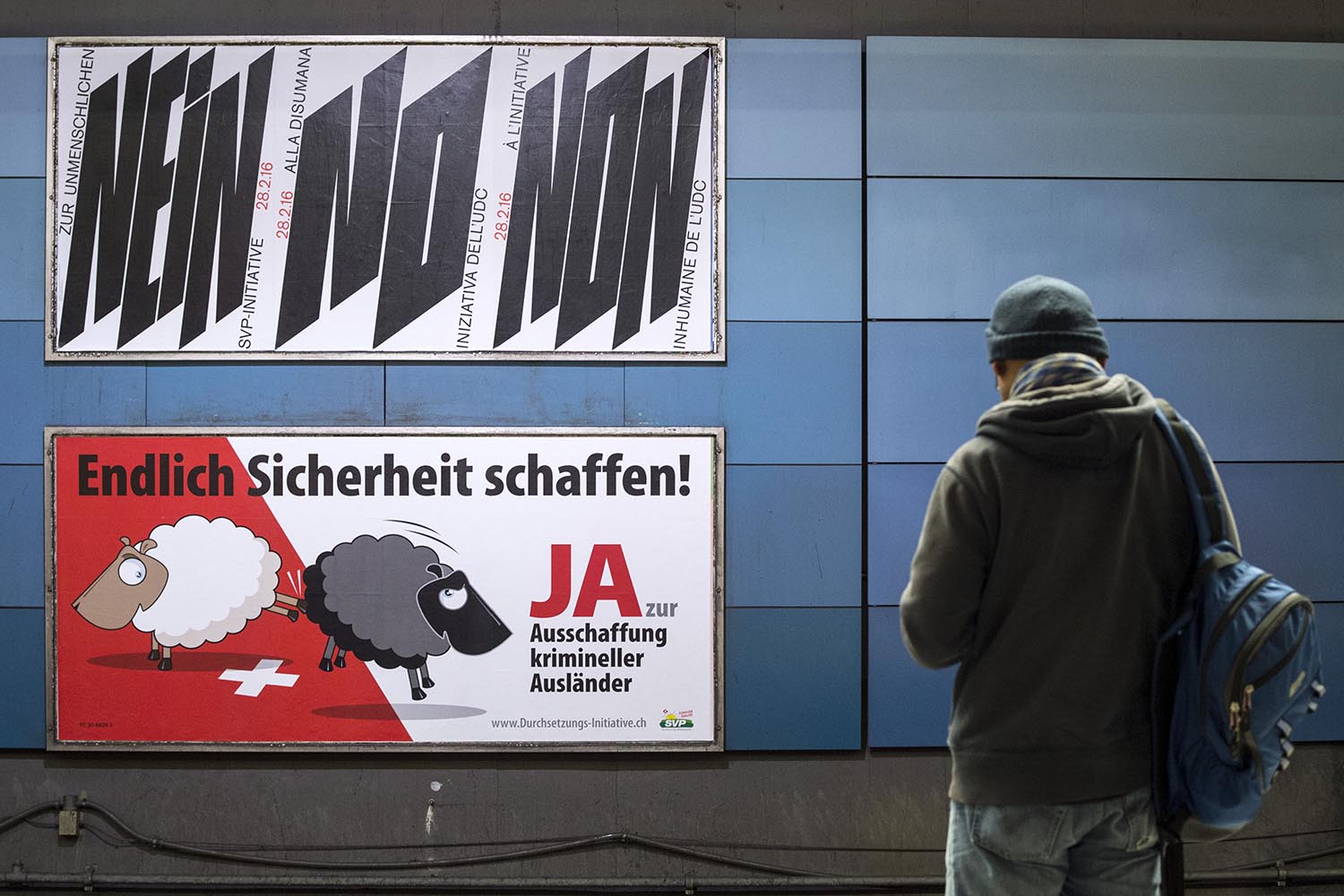 瑞士否決驅逐犯輕罪外國人