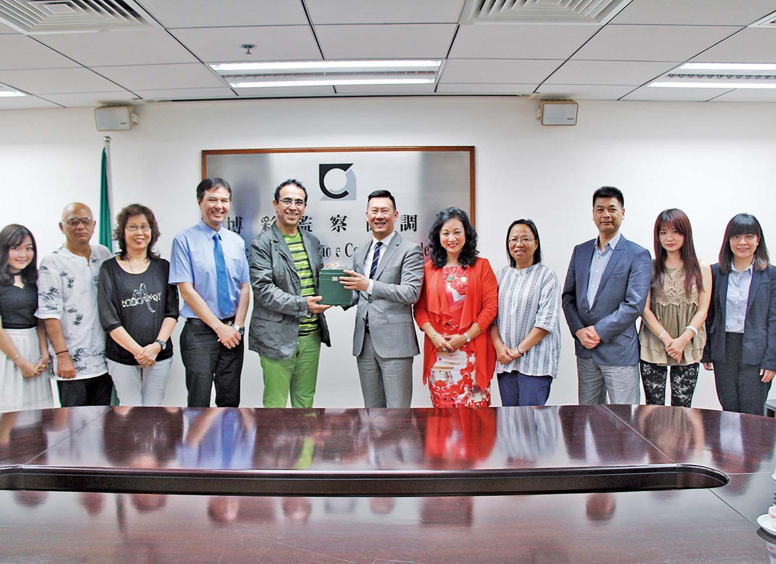 訪博監局冀加強稽查員培訓