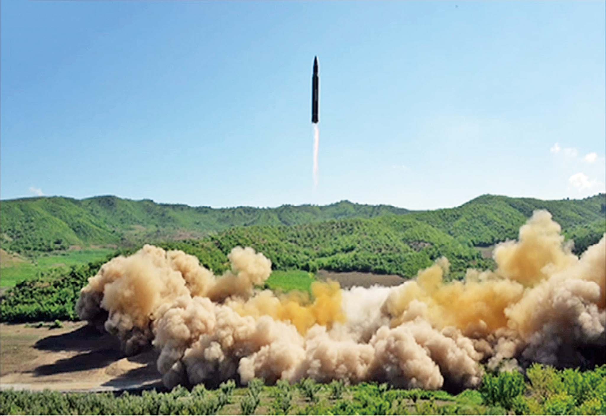 朝鮮再射洲際彈道導彈