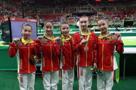 體操女團中國得第三