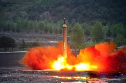 朝鮮今試射不明飛物