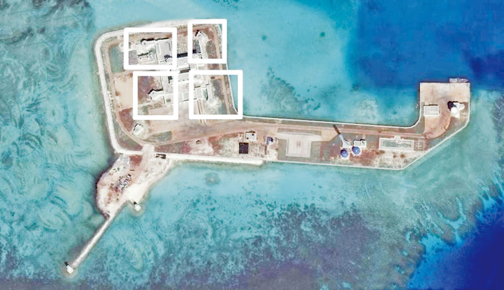 華在南海島礁部署導彈