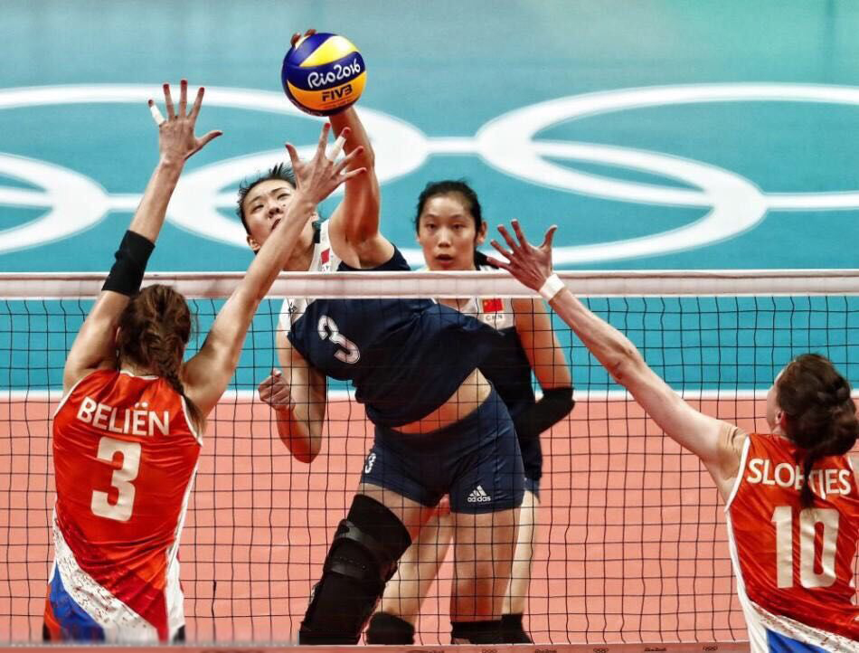中國女排決賽撼塞爾維亞