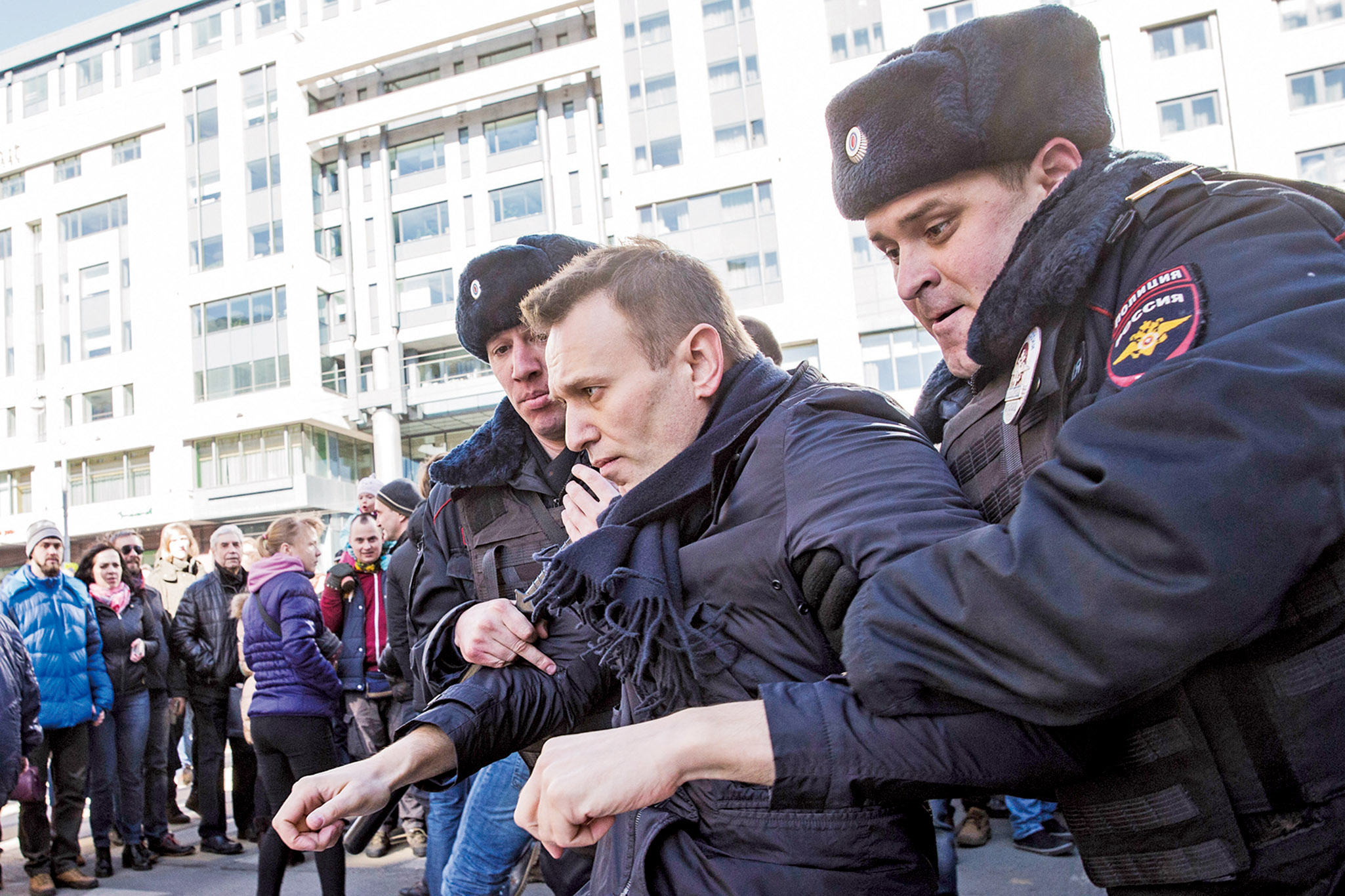 莫斯科逾900人被捕
