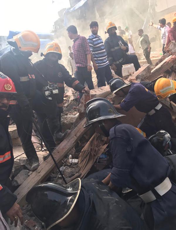 印度樓宇倒塌增至九人死亡