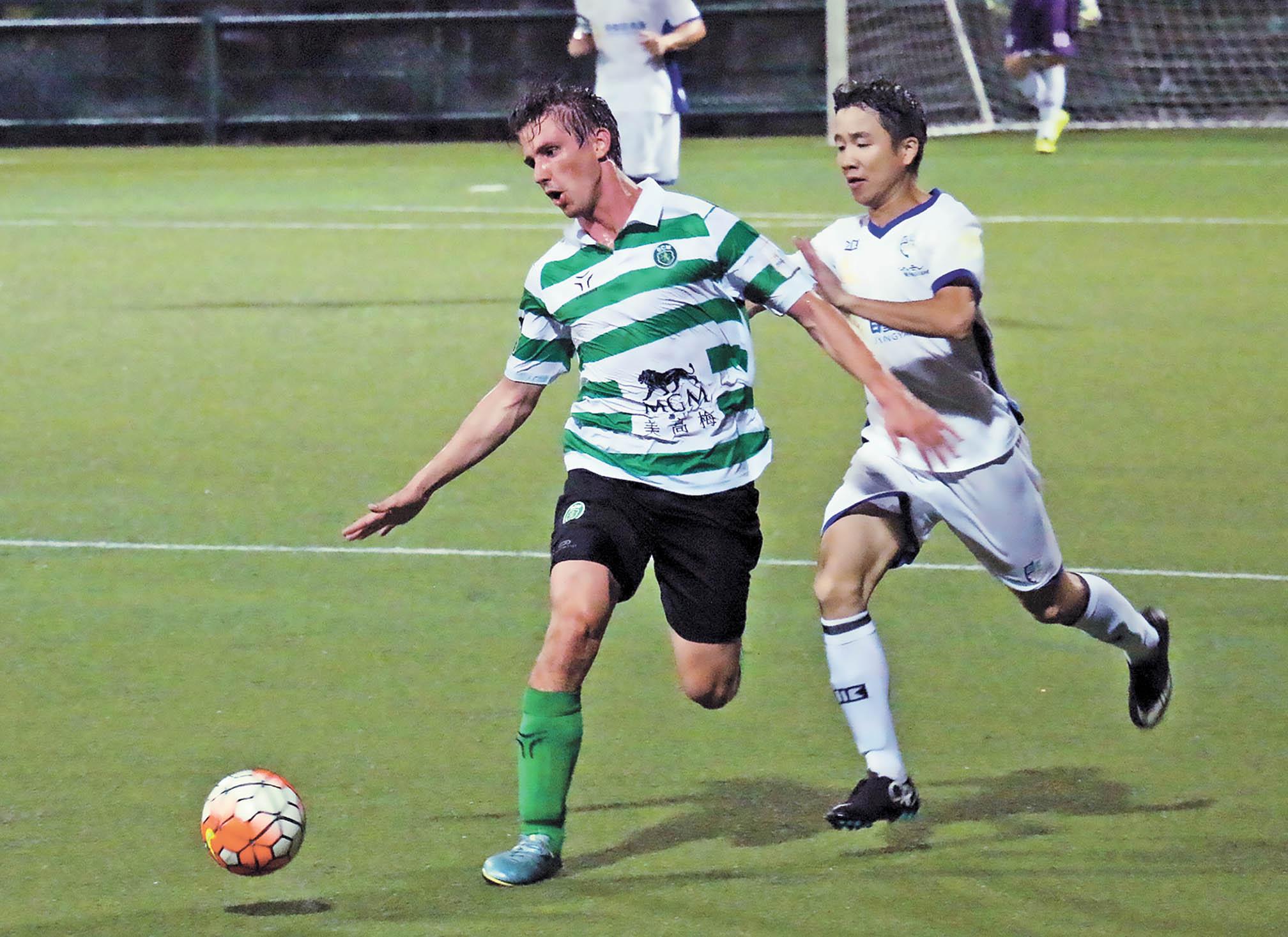 七人足球賽今演獨腳戲