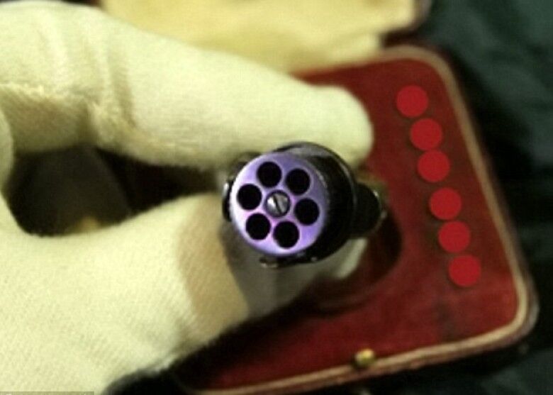 世界最細「戒指槍」拍賣