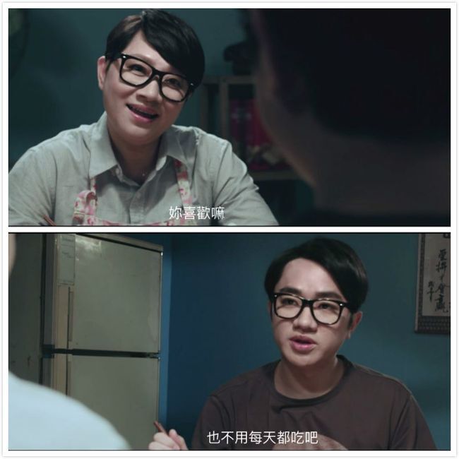 兩母子餅印一樣
