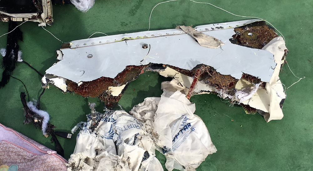 ​上月墜毀埃航客機殘骸尋獲