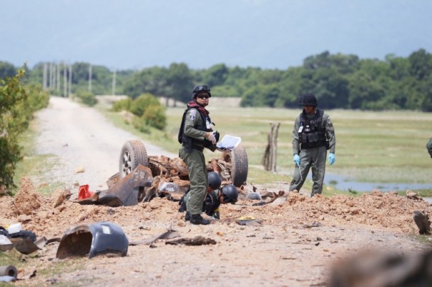泰國北大年府爆炸案釀10死傷