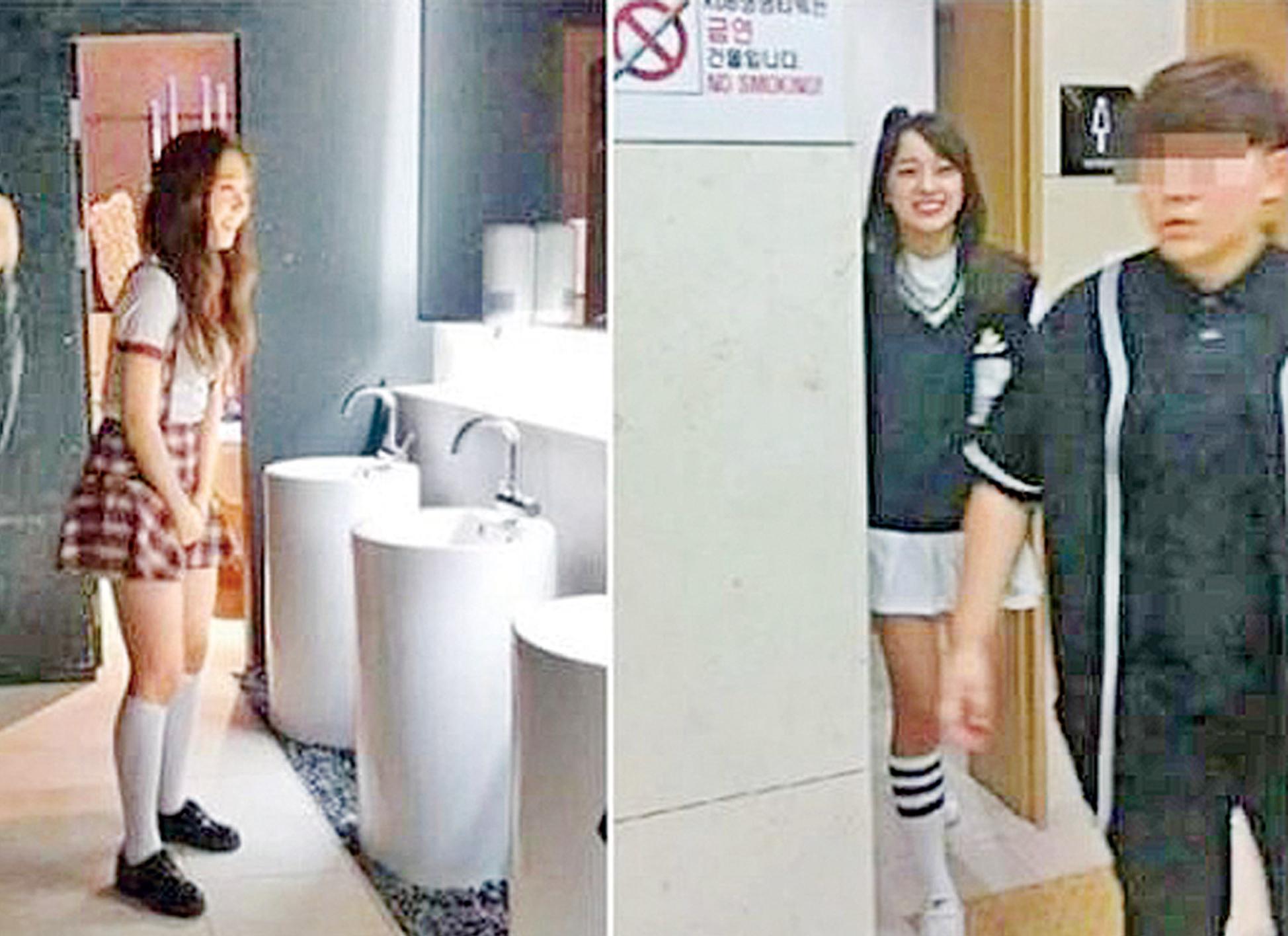 遭粉絲追入廁所