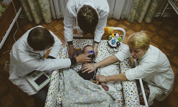白俄孤兒院院童瀕臨餓死