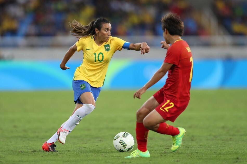 ​中國女足三球負巴西