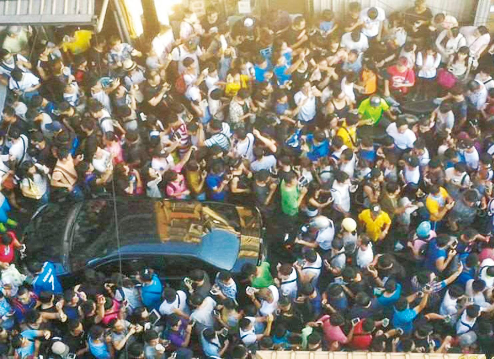 5,000人擠爆北投公園