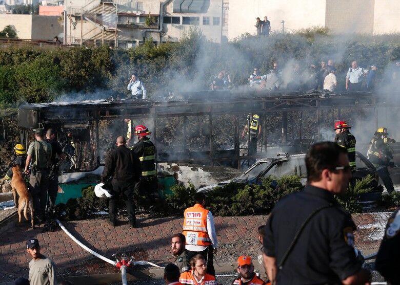 ​耶路撒冷巴士爆炸至少21傷​