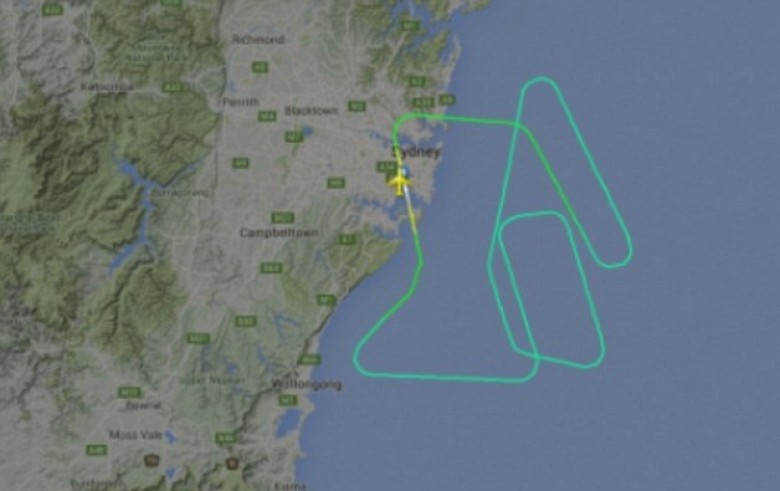 聯航客機緊急折返悉尼無人傷