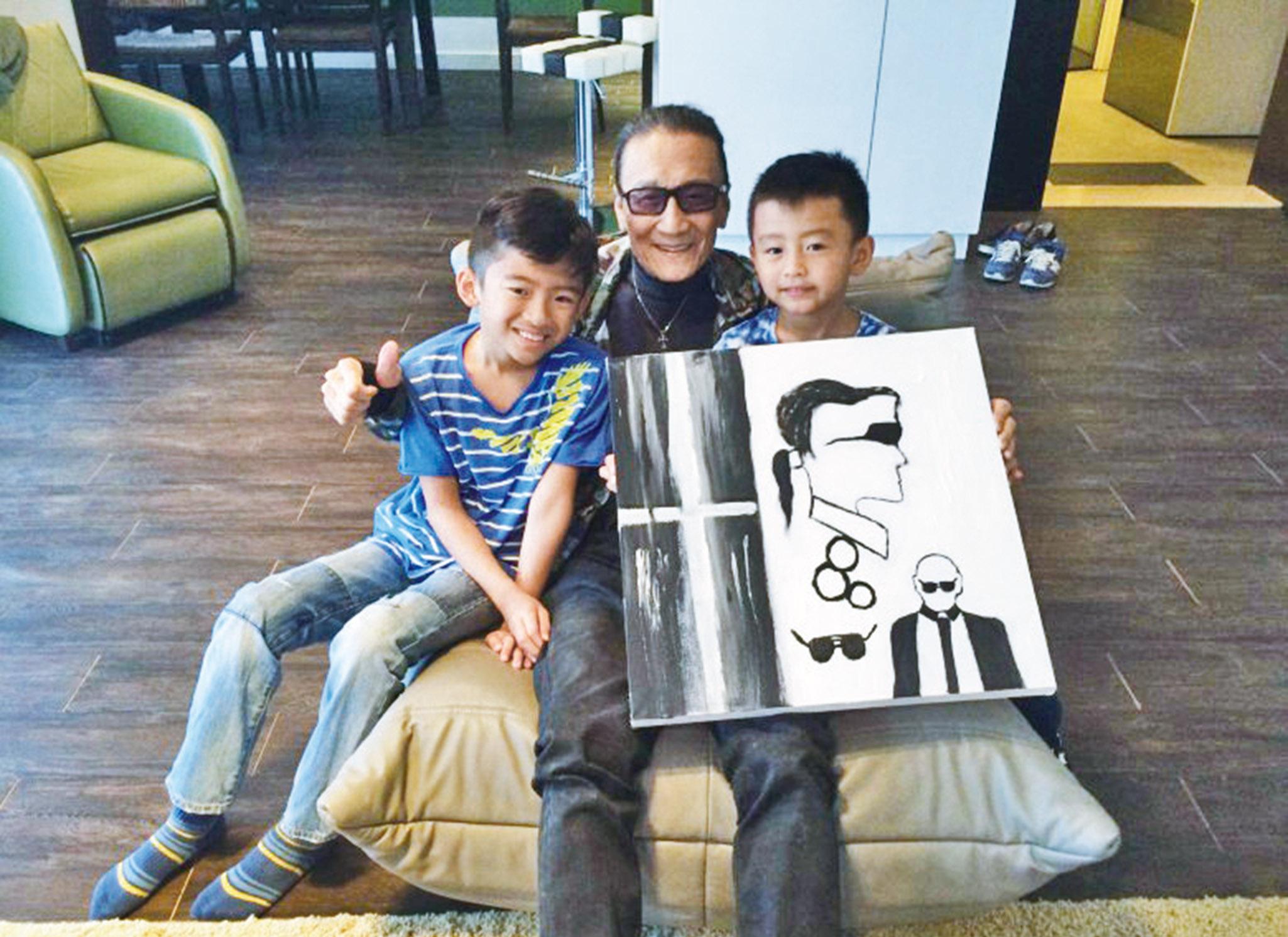 張栢芝為謝賢祝壽