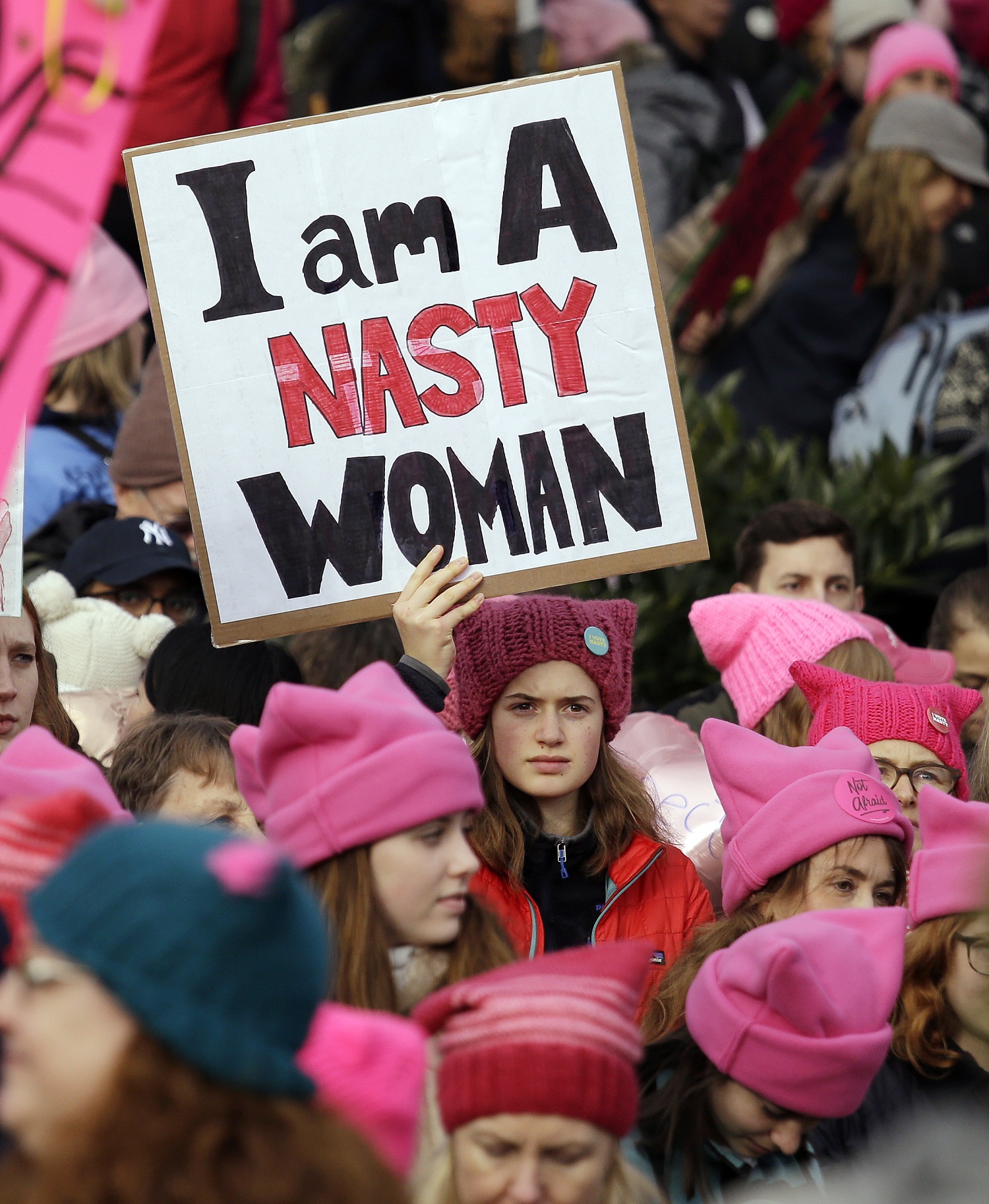 抗議特朗普歧視女性言論