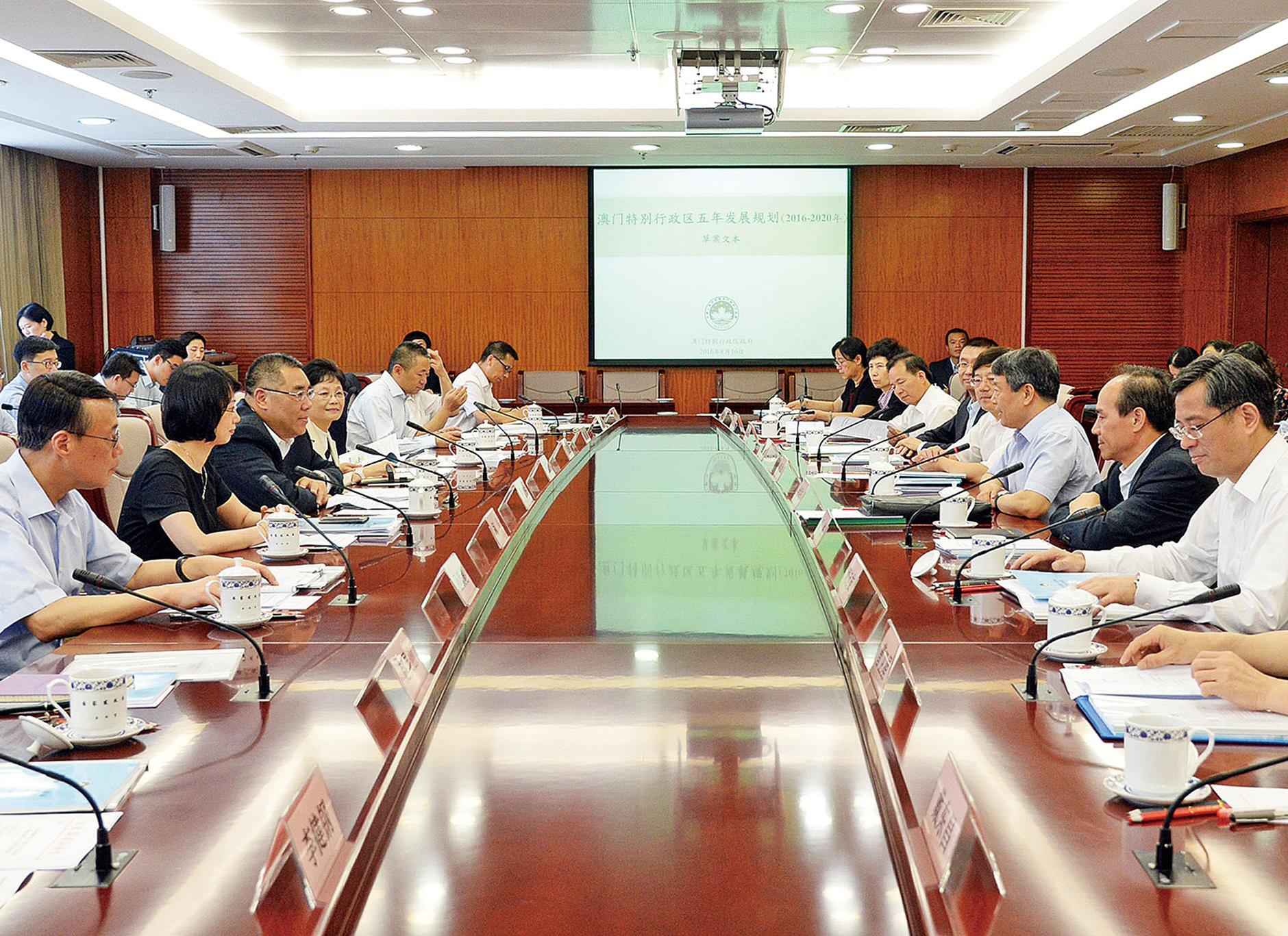 行政長官感謝國家支持澳門