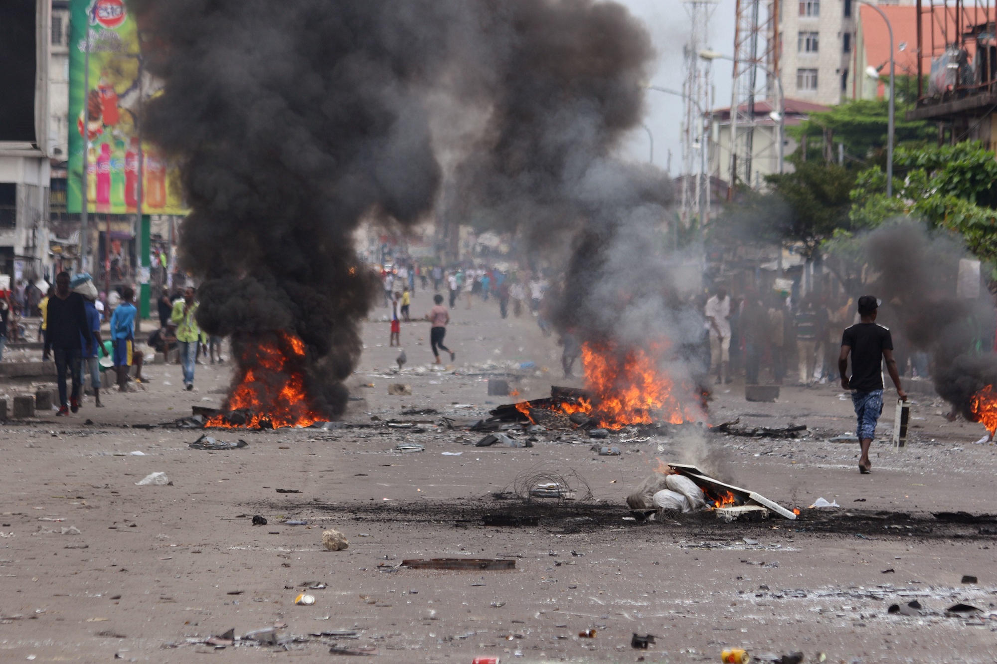 剛果爆發警民衝突逾50人死