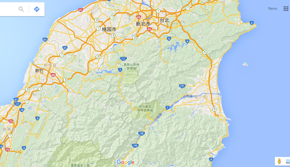 台灣發生中型地震最大震度6級