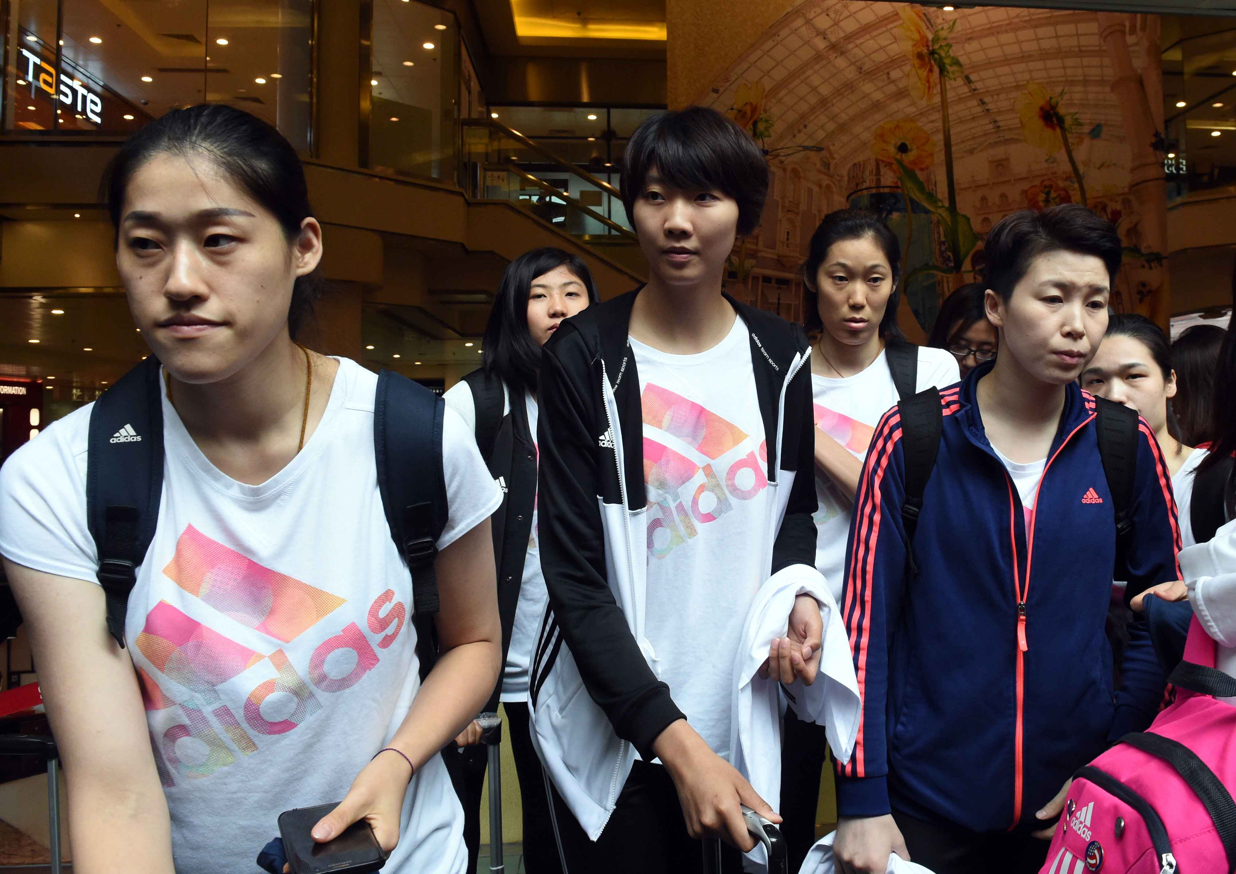 中國女排轉戰香港站