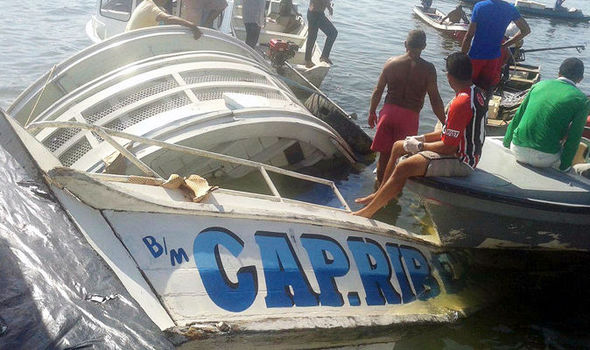 巴西客輪沉沒至少七死40人失蹤