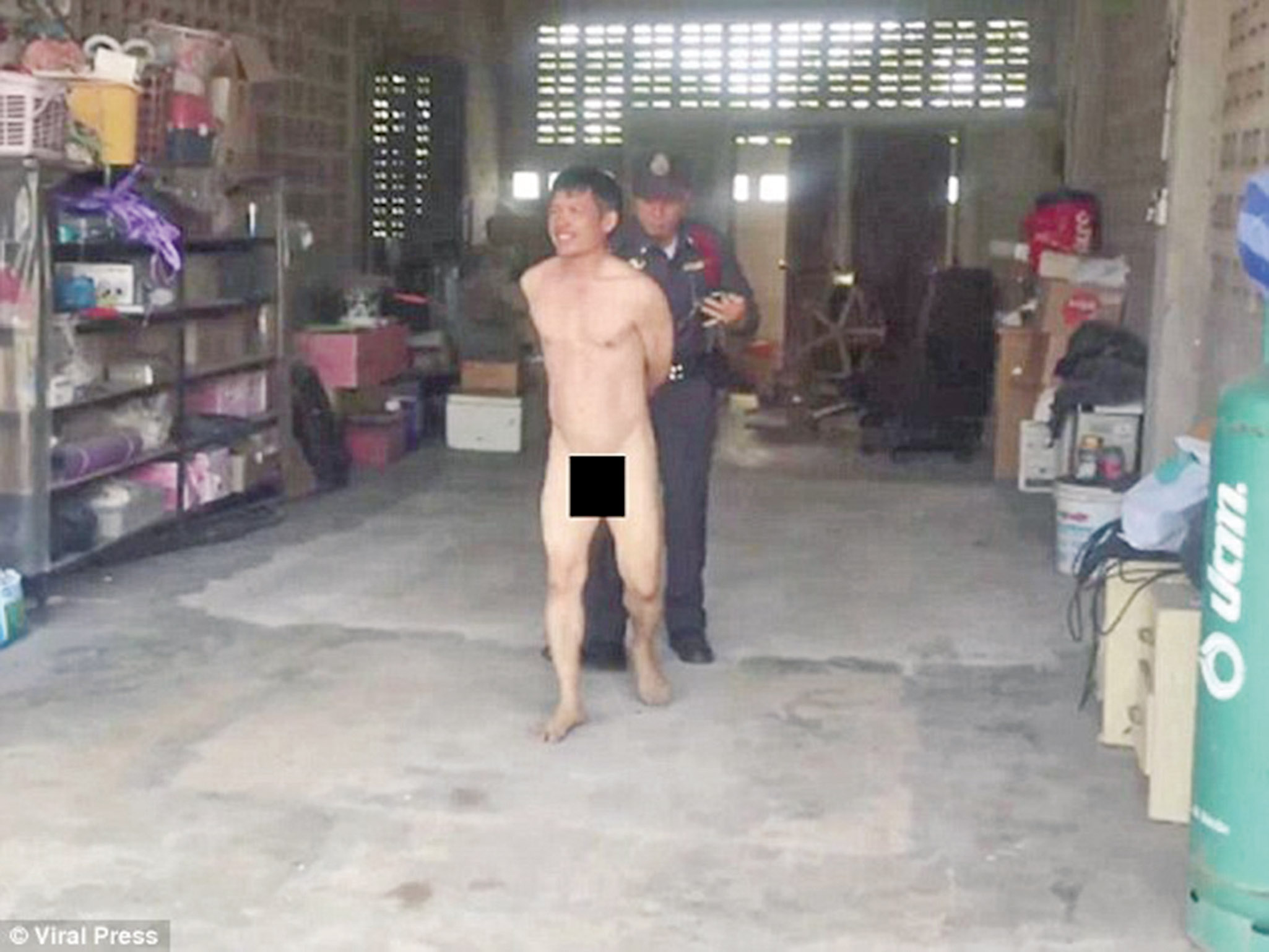 泰國男子性侵母牛
