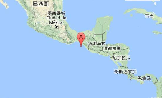 墨西哥西海岸發生5.9級地震