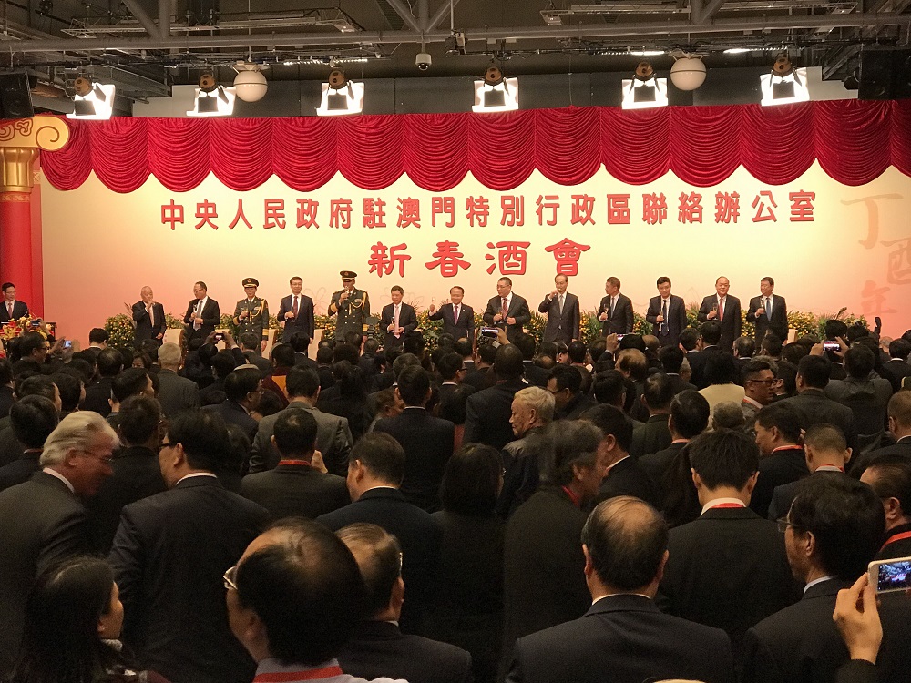 王志民為澳門點贊