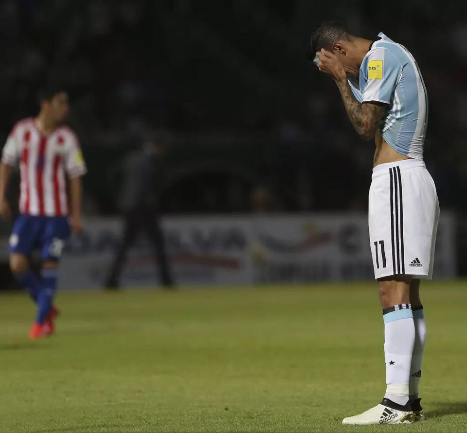 阿根廷世盃外負巴拉圭
