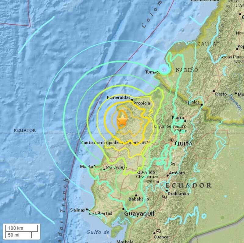 厄瓜多爾7.8級強震最少28死