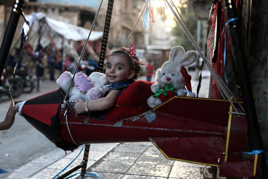 敘利亞兒童的遊樂場