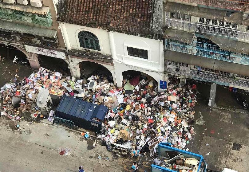 民署籲市民勿把大型垃圾棄路邊