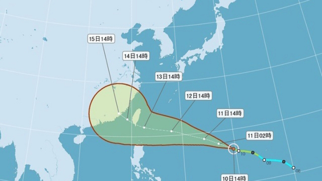 「泰利」或成今年內地最強颱風
