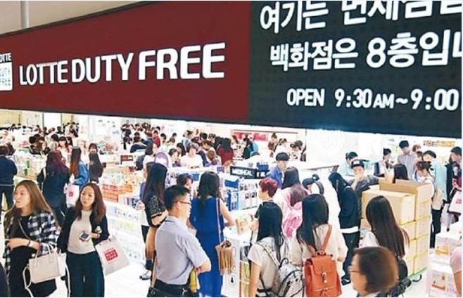 韓百貨購物遊客今起可即時退稅