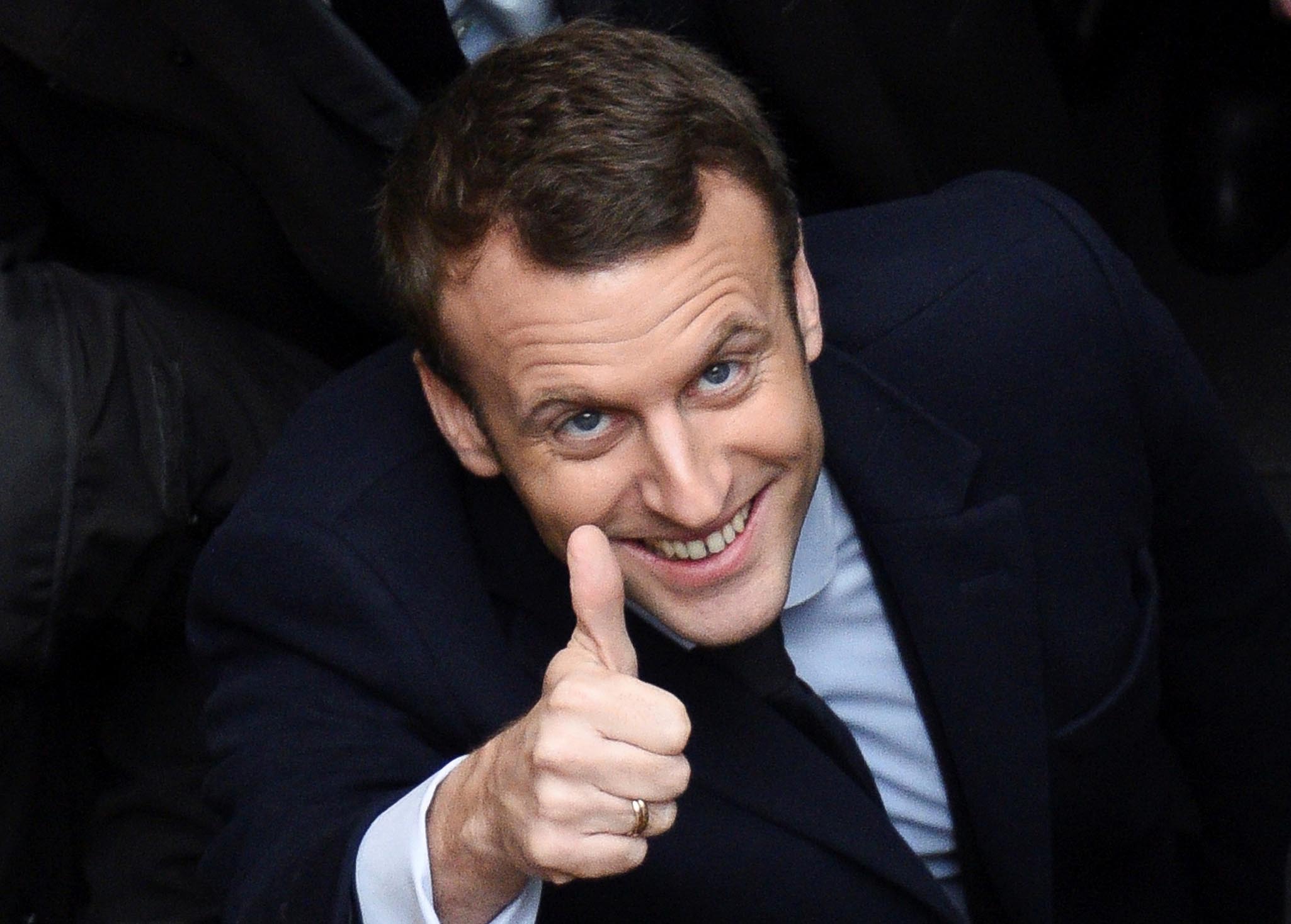 馬克宏當選法國總統
