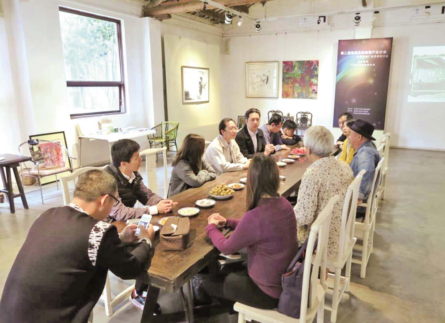 社發研會訪北山文創片區